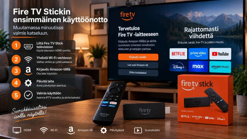 Downloader-sovelluksen asentaminen Fire TV Stickille